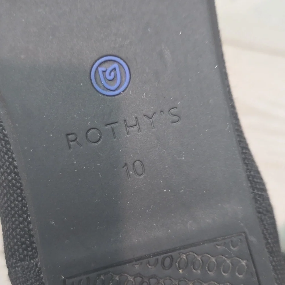 Rothy's Women Round Toe Ballet Flats Loafer Slip on shoes sz 10